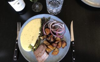 Kalvecoulotte sous vide a la Menu