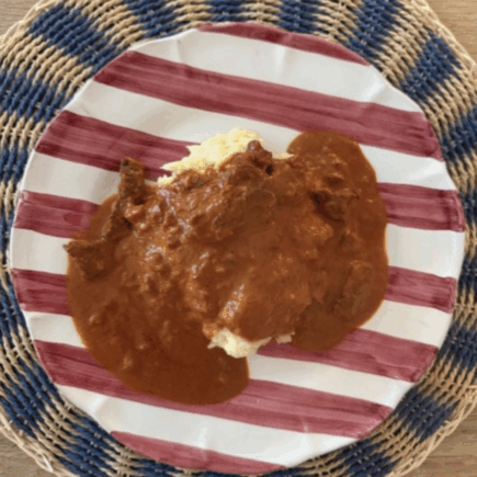 Lækker bøf sauté stroganoff