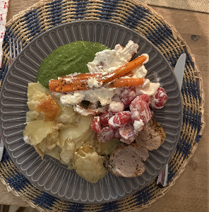 Hjemmelavet flødekartofler