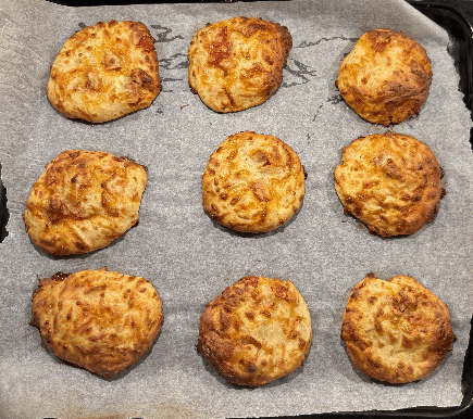 Glutenfri hytteost pizzaboller