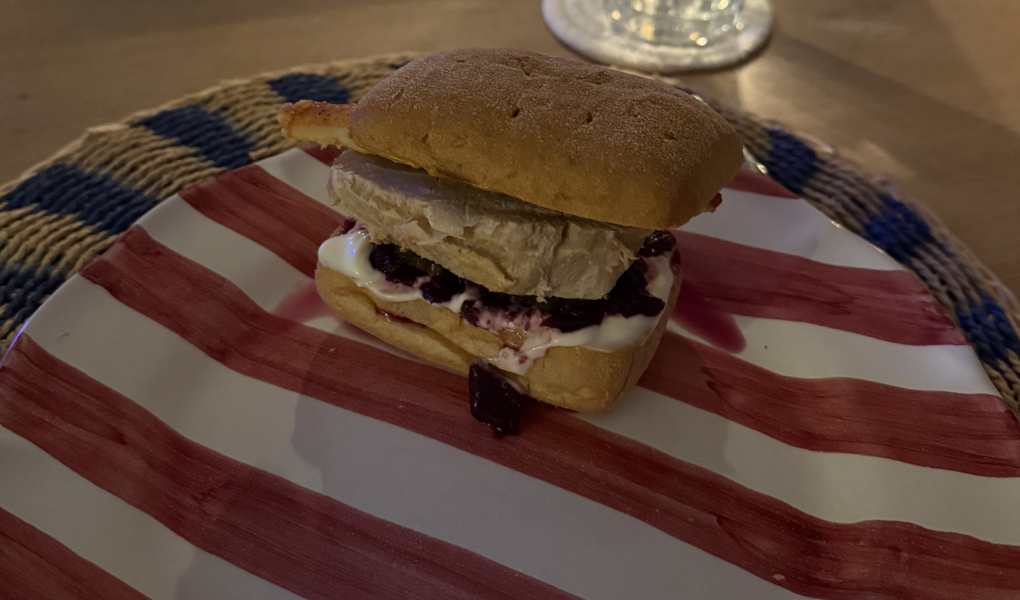 Glutenfri flæskestegssandwich