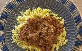 Pasta kødsovs
